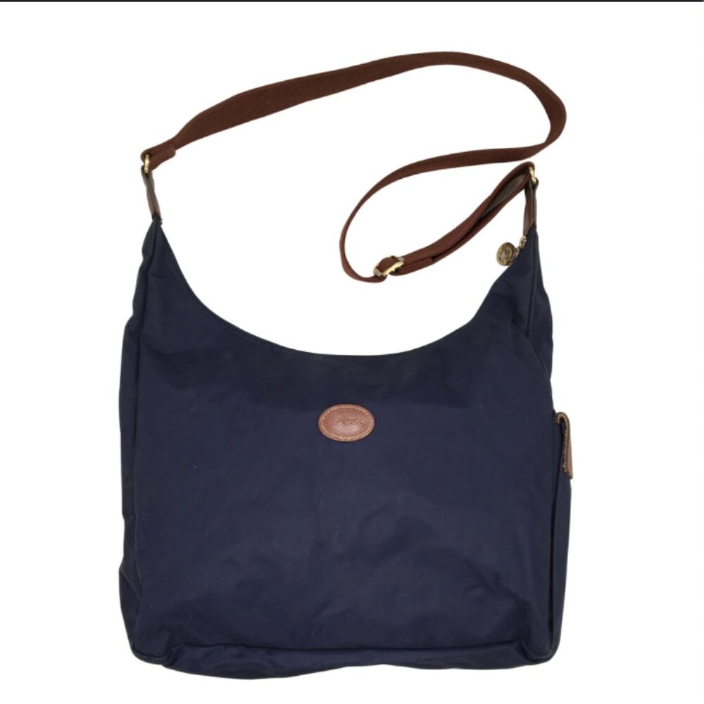 Longchamp Le Pliage Hobo Besace Navy